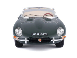 Bburago Jaguar E Cabriolet 1961 1:18 zelený